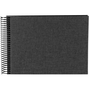 Goldbuch Álbum de espiral Summertime 24x17 cm 40 páginas negras