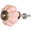Clayre & Eef 64388 Pomo Ø 4 cm Cerámica rosa