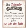 Cartel Texto 13x15 cm - Clayre & Eef 6Y3642D