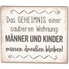 Cartel texto 15x13 cm - Clayre & Eef 6Y3656D
