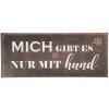 Cartel texto 30x13 cm - Clayre & Eef 6Y3619D