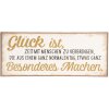 Cartel Texto 30x13 cm - Clayre & Eef 6Y3662D