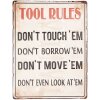 Cartel Texto 30x40 cm - Clayre & Eef 6Y3491