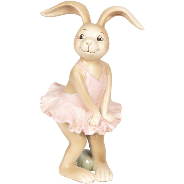 Decoración Conejo Niña 7x7x13 cm - 6PR2629