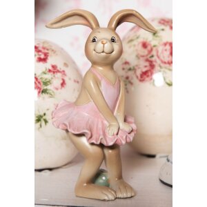 Decoración Conejo Niña 7x7x13 cm - 6PR2629