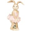 Decoración Conejo Niña 7x7x13 cm - 6PR2629