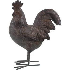 Decoración gallo 19x9x24 cm - 6PR2610