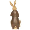 Decoración Conejo lectura 15x13x40 cm - 6PR2600