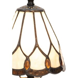 Lámpara de mesa Tiffany Ø 14x31 cm E14-máx 1x40W
