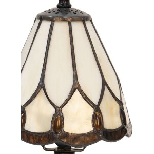 Lámpara de mesa Tiffany Ø 14x31 cm E14-máx 1x40W