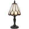 Lámpara de mesa Tiffany Ø 14x31 cm E14-máx 1x40W
