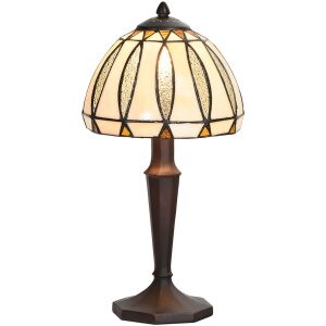 Lámpara de mesa Tiffany Ø 19x40 cm E14-40W...