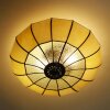 Plafón Tiffany Ø 46x25 cm E27-2x60W