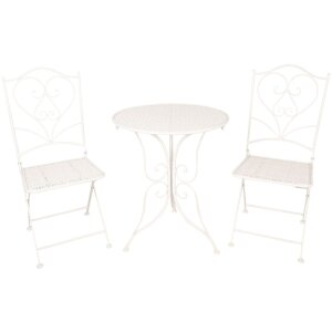 Mesa + 2x silla Ø 60x70-40x40x92 cm - 5Y0637