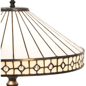 Lámpara de mesa Tiffany Ø 40x58 cm E27-máx 2x60W