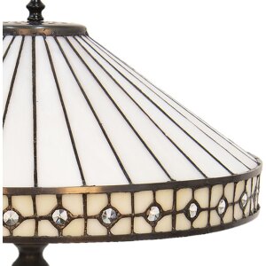 Lámpara de mesa Tiffany Ø 40x58 cm E27-máx 2x60W