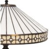 Lámpara de mesa Tiffany Ø 40x58 cm E27-máx 2x60W