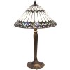 Lámpara de mesa Tiffany Ø 40x62 cm E27-máx 2x60W