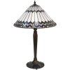 Lámpara de mesa Tiffany Ø 40x62 cm E27-máx 2x60W