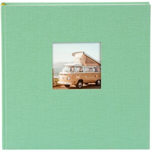 Goldbuch Álbum de fotos Bella Vista neo-mint 25x25 cm 60 páginas blancas