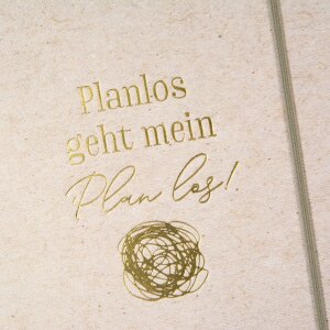 Cuaderno A5 punteado Planless ¡mi plan se sale!