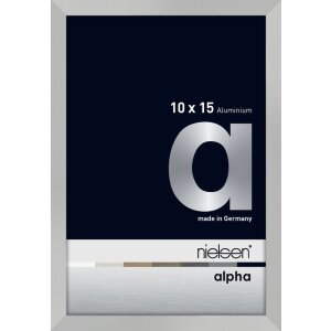 Nielsen Marco de aluminio Alpha 10x15 cm plata mate