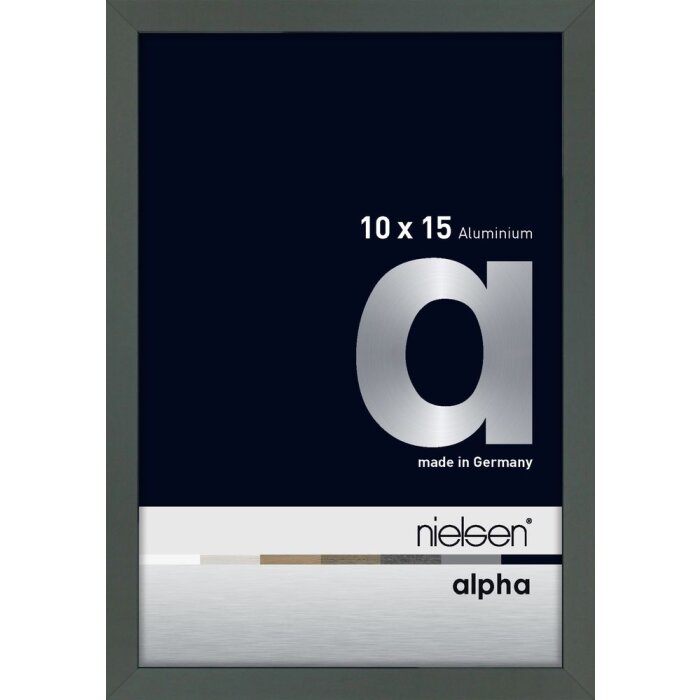 Nielsen Marco de aluminio Alpha 10x15 cm platino