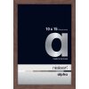 Nielsen marco de aluminio Alpha 10x15 cm wengé luz