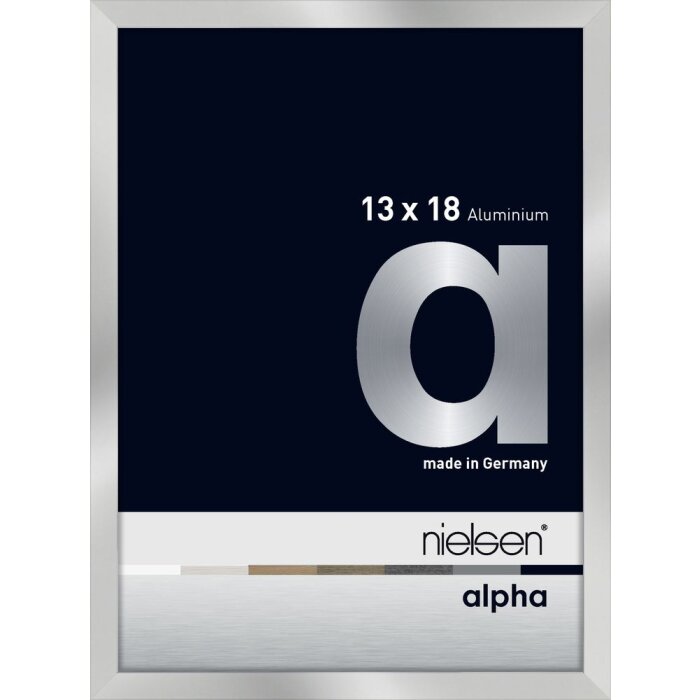 Nielsen Marco de aluminio Alpha 13x18 cm plata