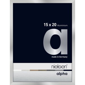 Nielsen Marco de aluminio Alpha 15x20 cm plata