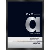 Nielsen Marco de aluminio Alpha 15x20 cm anodizado negro brillante