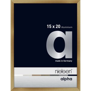 Marco de aluminio Nielsen Alpha 15x20 cm ámbar...