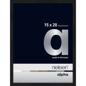 Nielsen Marco de aluminio Alpha 15x20 cm anodizado negro...