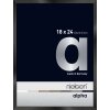 Nielsen Marco de aluminio Alpha 18x24 cm anodizado negro brillante