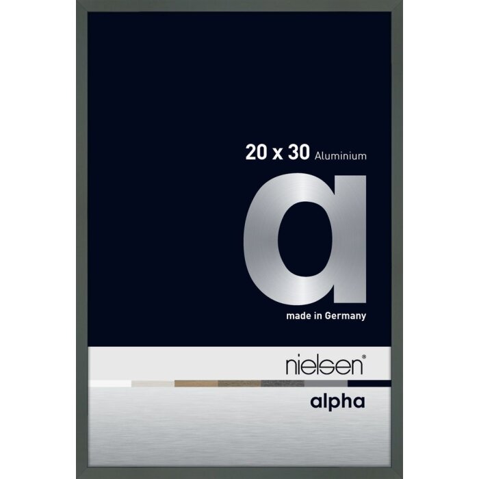 Nielsen Marco de aluminio Alpha 20x30 cm platino