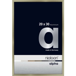 Marco de aluminio Nielsen Alpha 20x30 cm acero inoxidable...