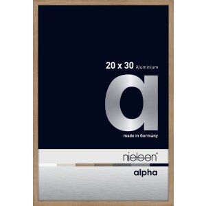 Marco de aluminio Nielsen Alpha 20x30 cm roble