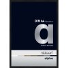 Nielsen Marco de aluminio Alpha 21x29,7 cm anodizado negro mate