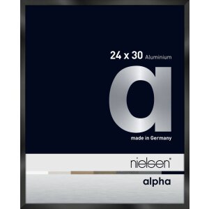 Nielsen Marco de aluminio Alpha 24x30 cm anodizado negro...