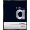 Nielsen Marco de aluminio Alpha 24x30 cm anodizado negro brillante