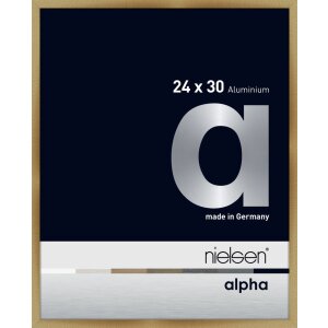 Marco de aluminio Nielsen Alpha 24x30 cm ámbar...