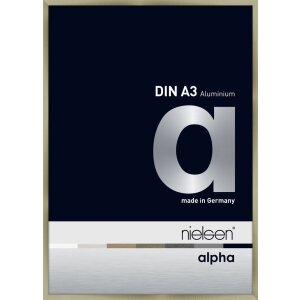 Marco de aluminio Nielsen Alpha 29,7x42 cm acero...