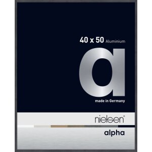 Nielsen Marco de aluminio Alpha 40x50 cm gris