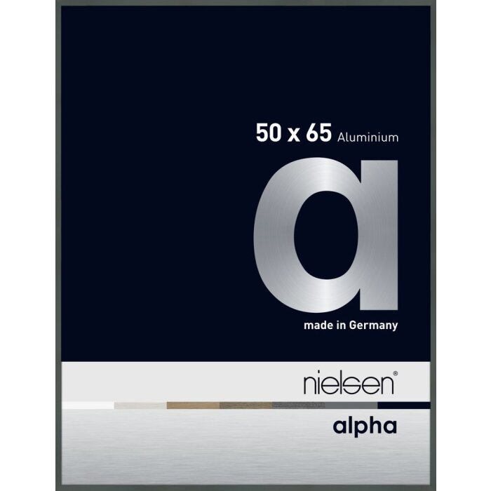 Nielsen Marco de aluminio Alpha 50x65 cm platino