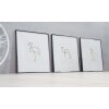 Nielsen Marco de aluminio Alpha 50x65 cm platino