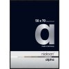 Nielsen Marco de aluminio Alpha 50x70 cm anodizado negro mate