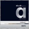 Marco de aluminio Nielsen Alpha 60x60 cm plata
