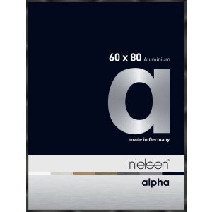 Nielsen Marco de aluminio Alpha 60x80 cm anodizado negro...