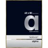Nielsen Marco de aluminio Alpha 60x80 cm ámbar cepillado