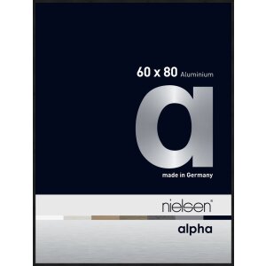 Nielsen Marco de aluminio Alpha 60x80 cm anodizado negro...
